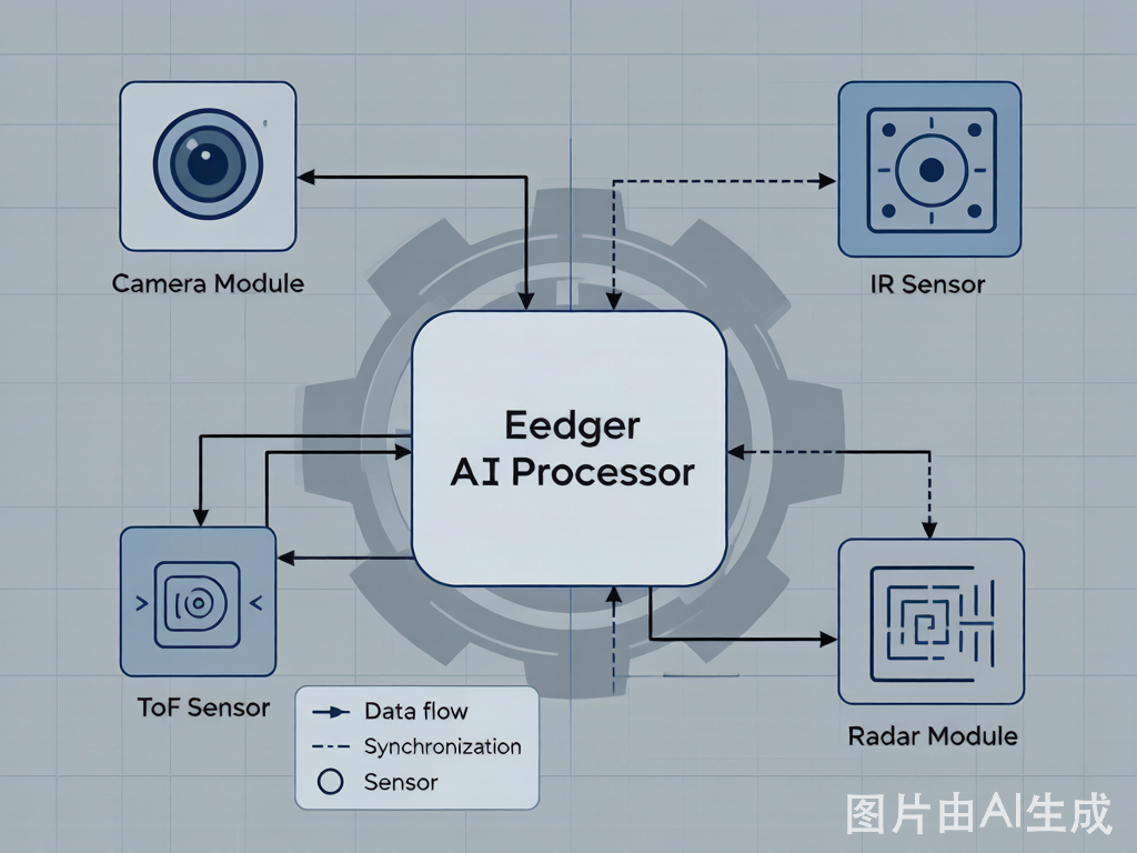 Multi-sensor fusion architecture for automotive ADAS
