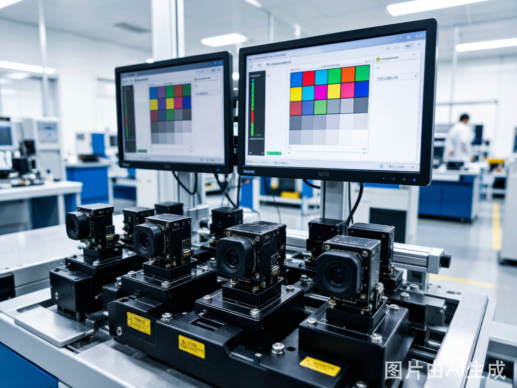 Camera module consistency testing in manufacturing